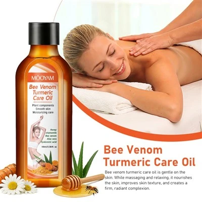 Huile de soin au curcuma MOOYAM Bee Venom