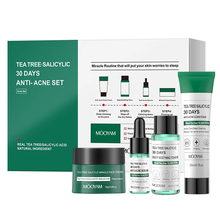 Tea Tree Salicylic 30days Anti-Acne Skincare Set